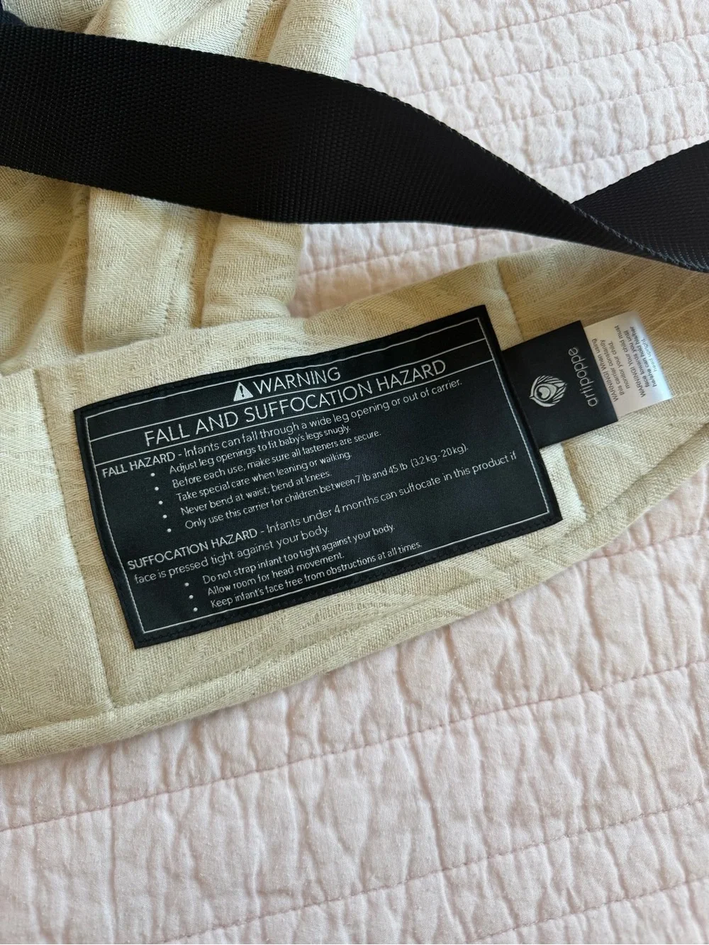 Artipoppe Zeitgeist Argus Oat Linen Carrier - Like New - Picture 4 of 4